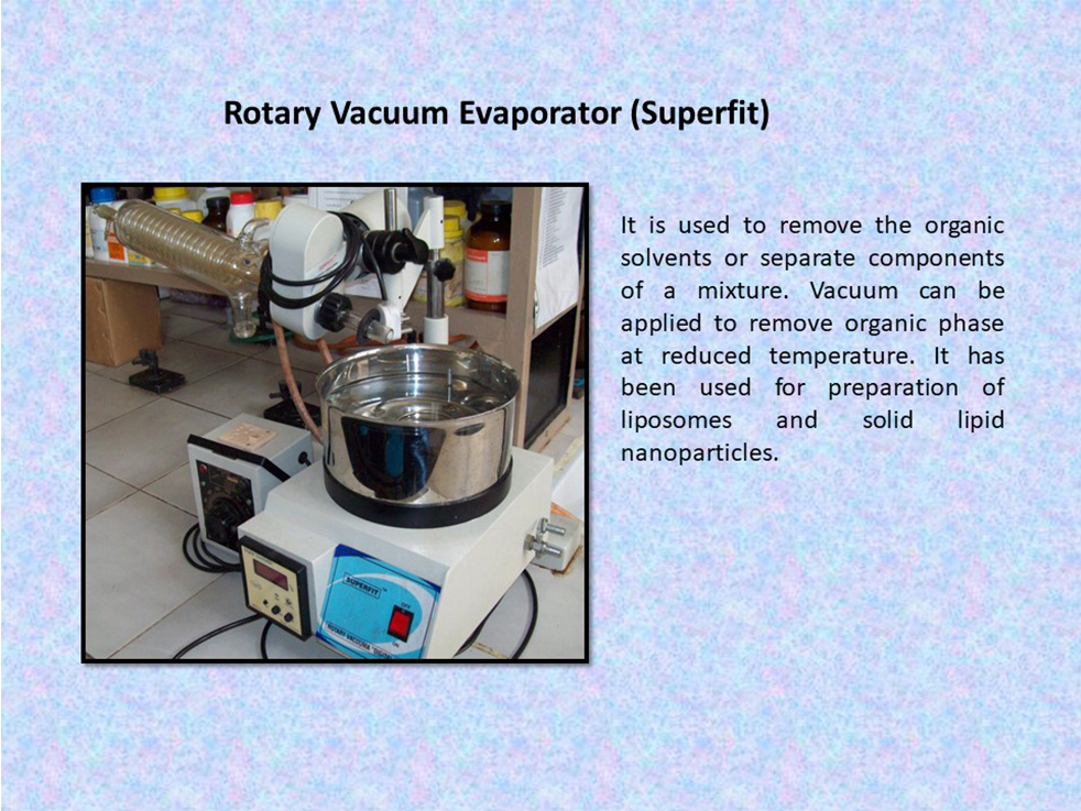 Rotary Vaccum Evaporator