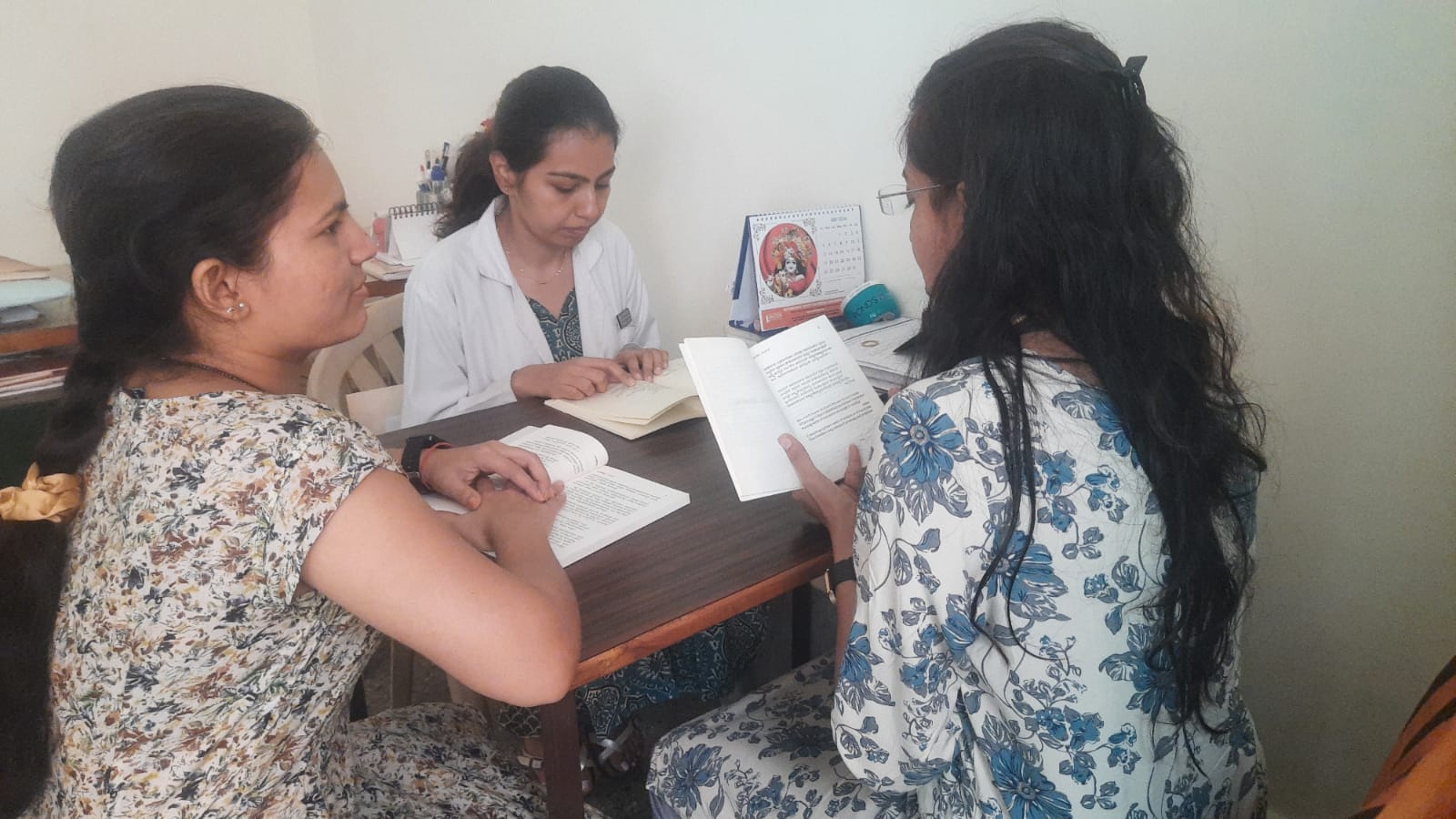 Sahithya book reading and discussion session at JSS Dental College and Hospital
